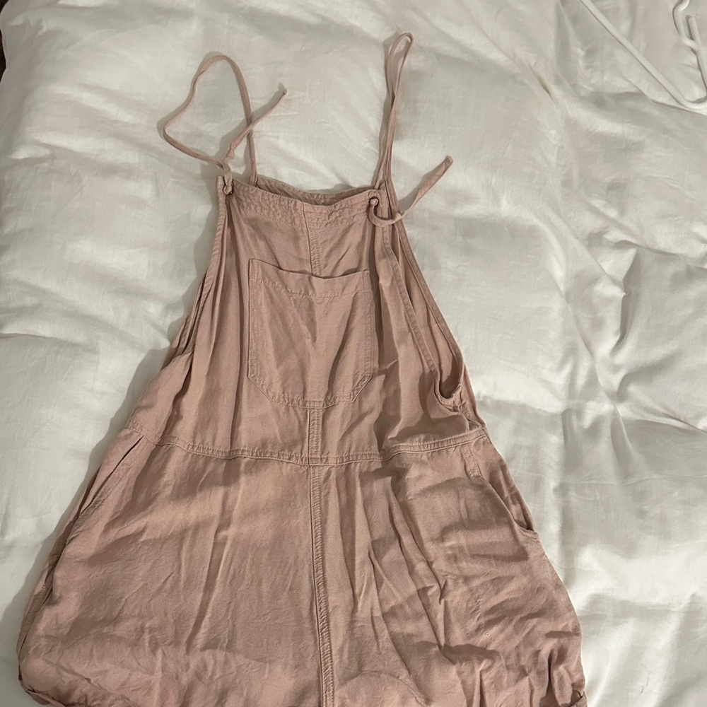 Women's Pink short overalls